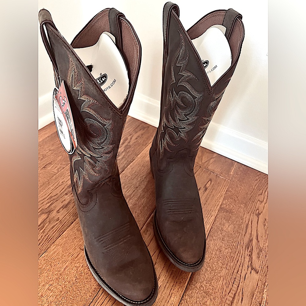 Justin Men’s Boots Size 12. New with tags.
